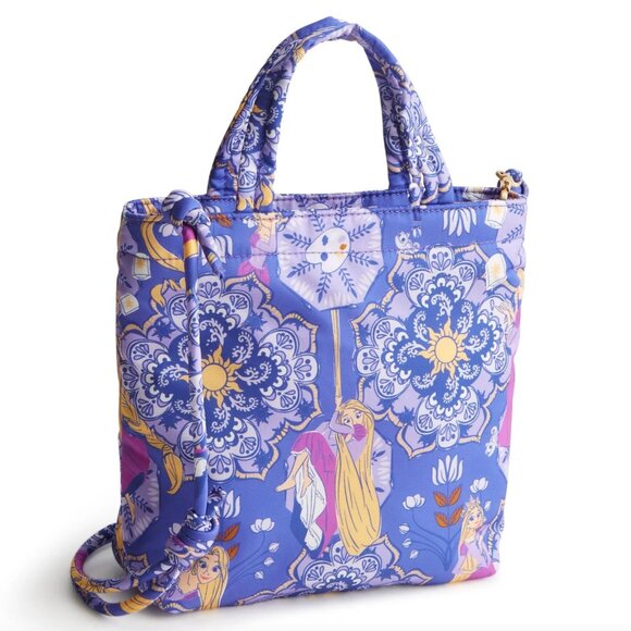Vera Bradley Disney Rapunzel Tangled Mini Original Tote Crossbody NWT